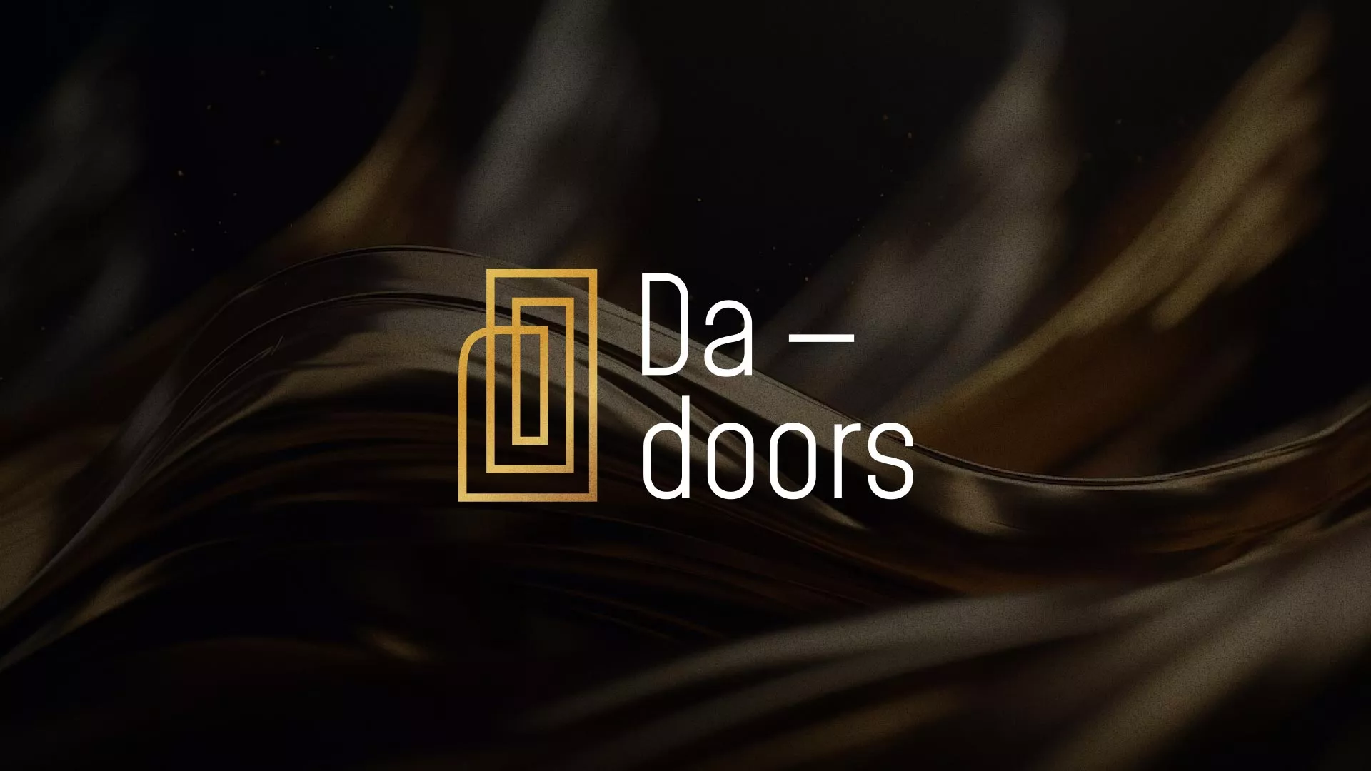 Разработка логотипа для компании «DA-DOORS» в Лесосибирске